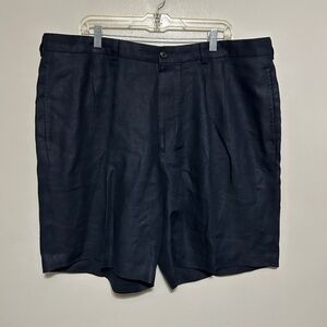 Brooks Brothers Men's Shorts 41 100% Linen Casual Beach Quiet Luxury Lagenlook